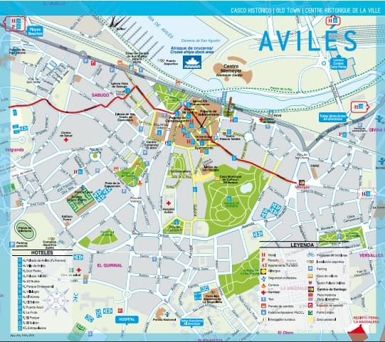 Avilés map-cover-image