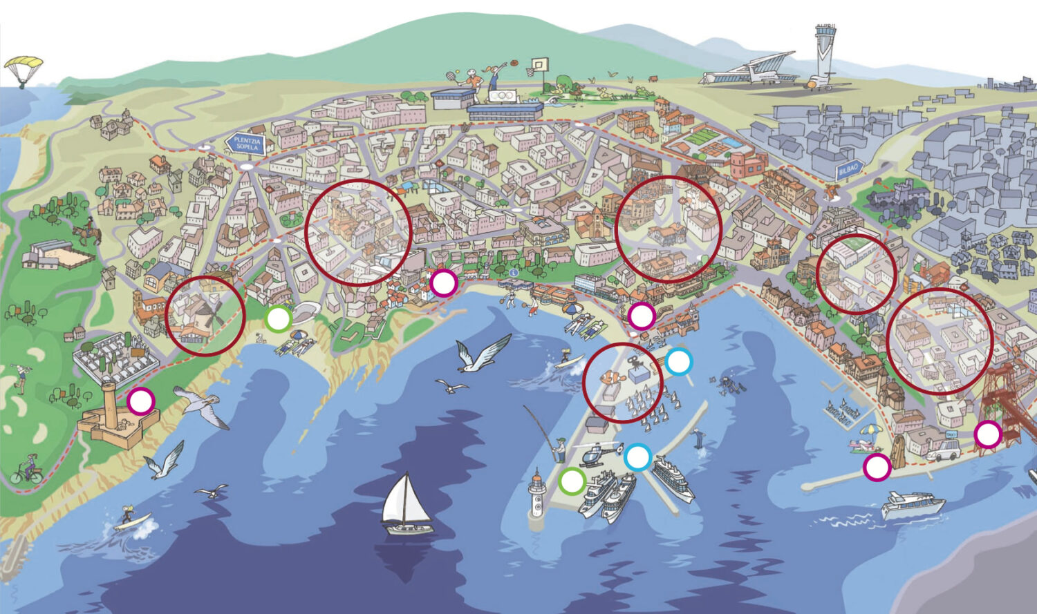 Karte Getxo-titelbild