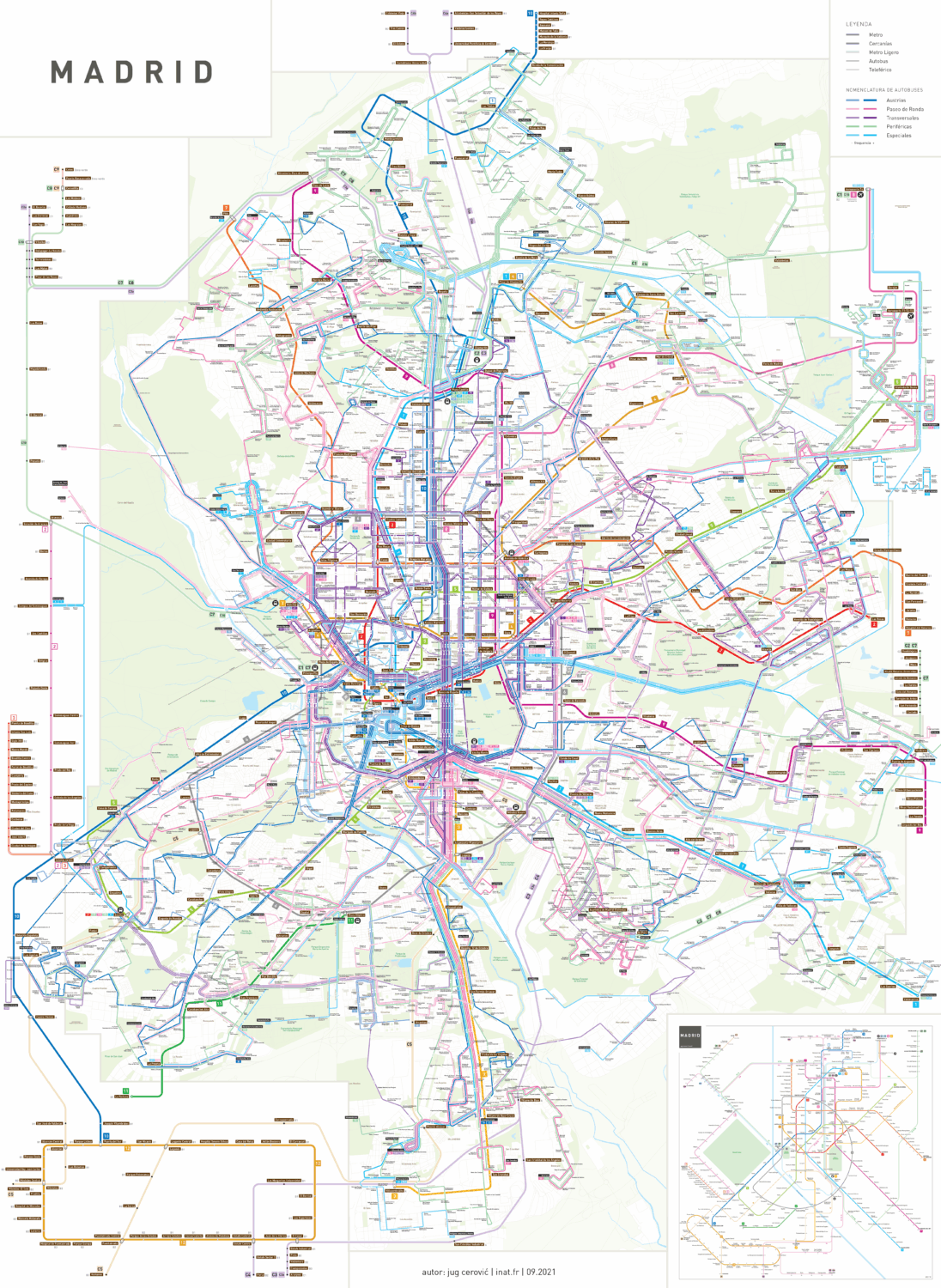 Madrid public transport map-cover-image