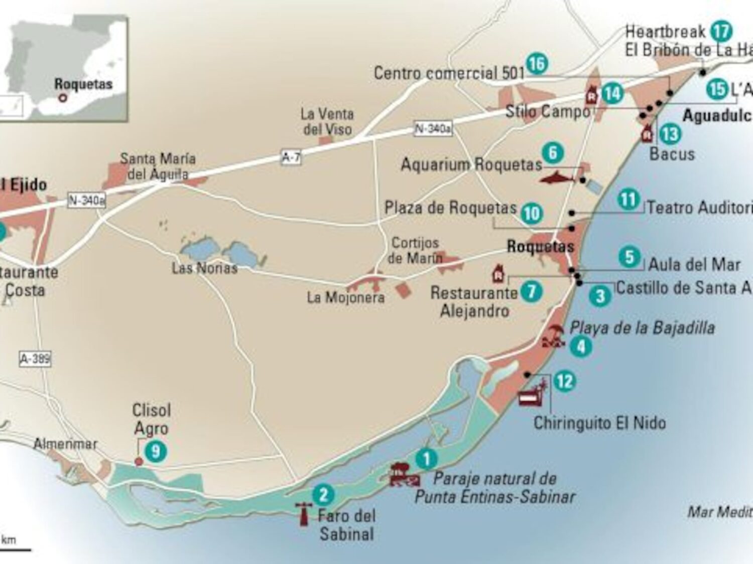 Roquetas de Mar map-cover-image