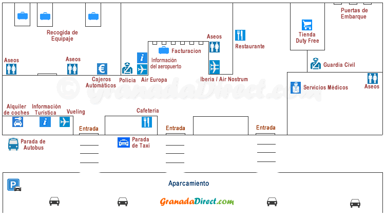 mapa aeropuerto Granada-Jaén-imagen-de-portada